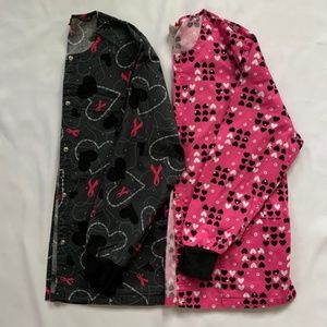 two dickie scrub warmer jackets (M)